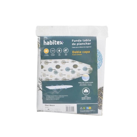 FUNDA ALGODON XL 140X55CM BOSCO HABITEX