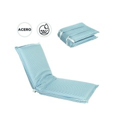 RESPALDO PLAYA PLEGABLE AZUL RAYADO