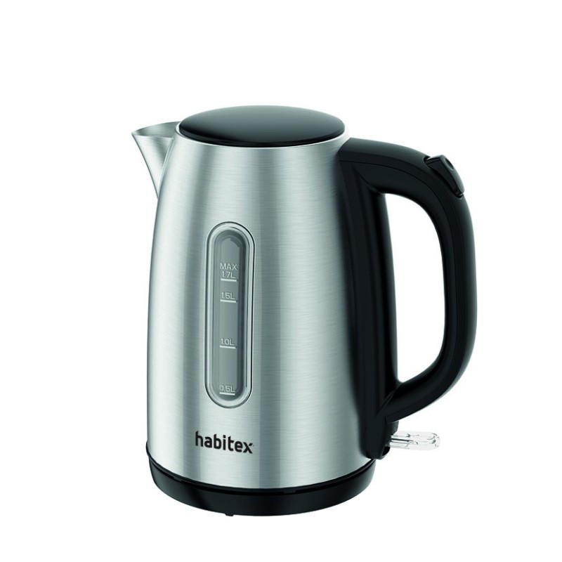 HERVIDOR AGUA 1,7L INOX. HABITEX HERVIDOR AGUA 1,7L INOX. HABITEX
