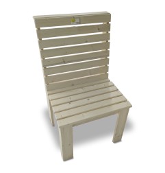 BANCO PINO ALISTONADO INDIVIDUAL 60X103X56CM