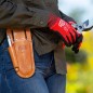 FUNDA CUERO CON PRESILLA Y ENGANCHE FELCO 910+ FUNDA CUERO CON PRESILLA Y ENGANCHE FELCO 910+