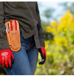 FUNDA CUERO CON PRESILLA Y ENGANCHE FELCO 910+