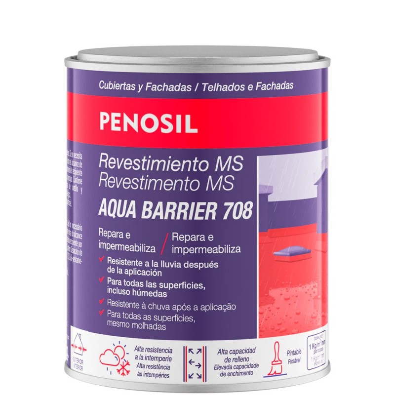 SILICONA MS LÍQUIDA AQUA BARRIER 708 1KG