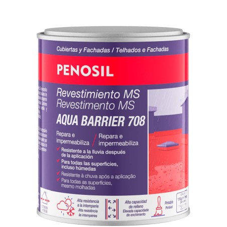SILICONA MS LÍQUIDA AQUA BARRIER 708 1KG