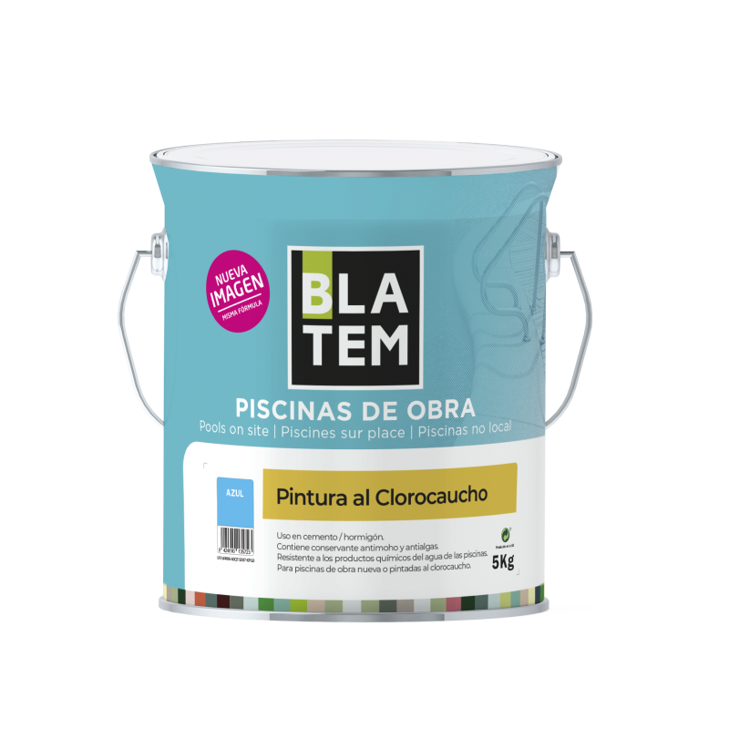 PINTURA AL CLOROCAUCHO PISCINAS BLANCO BLATEM