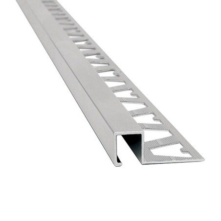 PERFIL ALUMINIO SAT. RECTANGULAR 10MM 2.5M