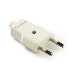 CLAVIJA 10A-250V BLANCO