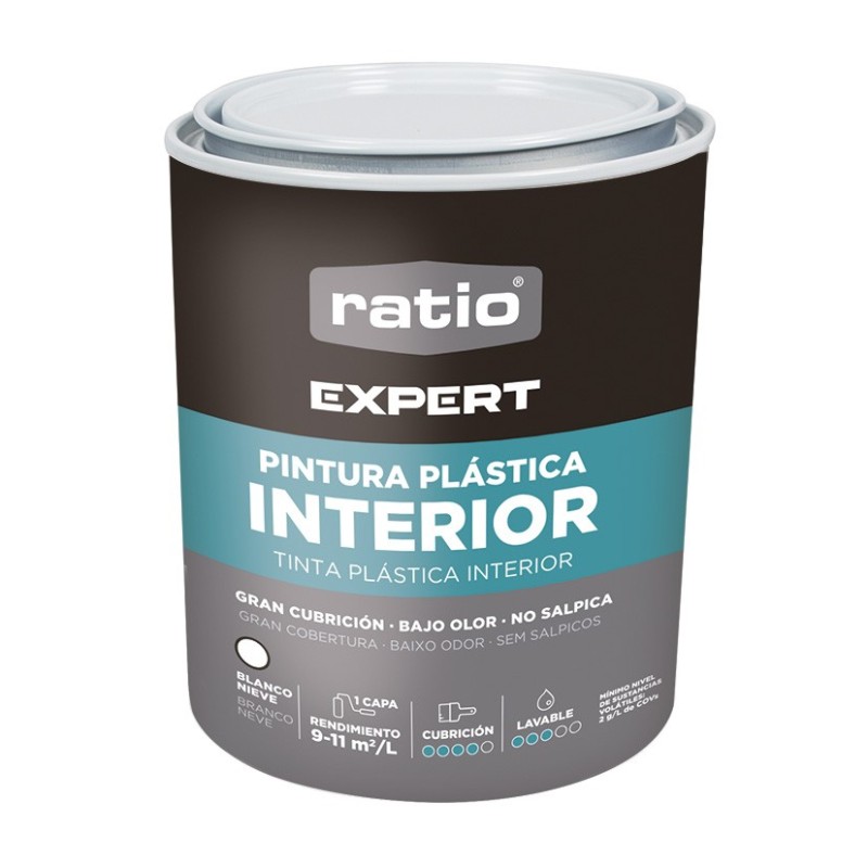 PINTURA PLASTICA INTERIOR BLANCO EXPERT 750ML PINTURA PLASTICA INTERIOR BLANCO EXPERT 750ML