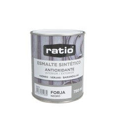 ESMALTE SINTÉTICO ANTIOXIDANTE NEGRO FORJA