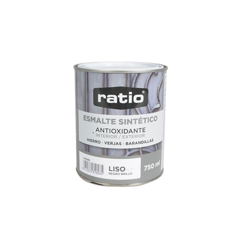 ESMALTE SINTETICO ANTIOXIDANTE NEGRO BRILLANTE ESMALTE SINTETICO ANTIOXIDANTE NEGRO BRILLANTE