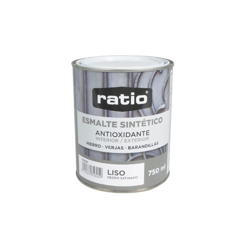 ESMALTE SINTETICO ANTIOXIDANTE NEGRO SATINADO ESMALTE SINTETICO ANTIOXIDANTE NEGRO SATINADO