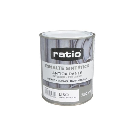 ESMALTE SINTETICO ANTIOXIDANTE NEGRO SATINADO
