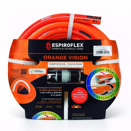 KIT MANGUERA ORANGE VISION 15MM