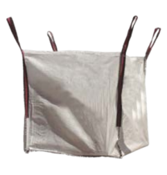 SACO ESCOMBRO RAFIA REUTILIZABLE 1000KG 90X90X100CM OP/FP + 30CM S/VALVULA