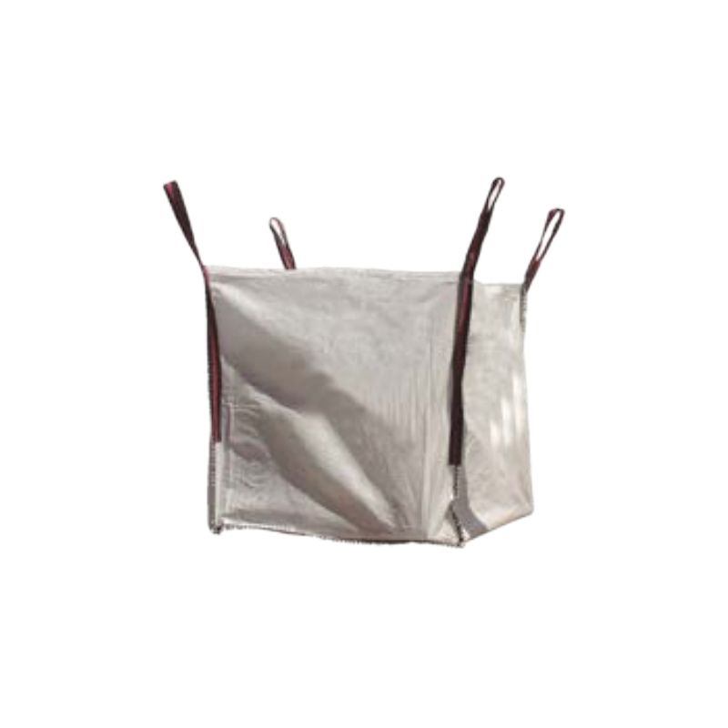 SACO ESCOMBRO RAFIA REUTILIZABLE 1000KG 90X90X100CM OP/FP + 30CM S/VALVULA