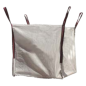 SACO ESCOMBRO RAFIA REUTILIZABLE 1000KG 90X90X100CM OP/FP + 30CM S/VALVULA