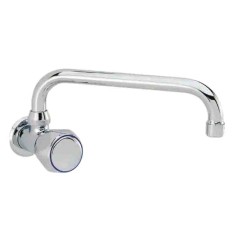 GRIFO MONOBLOC MURAL C/HORIZONTAL 1 VIA