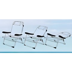 SILLA DE PLAYA CON COJÍN BEACHAIR Y111