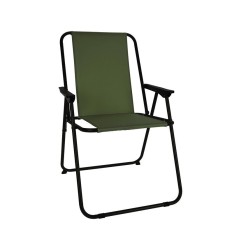 SILLA PLEGABLE BEIGE OSCURO CAMPING Y109