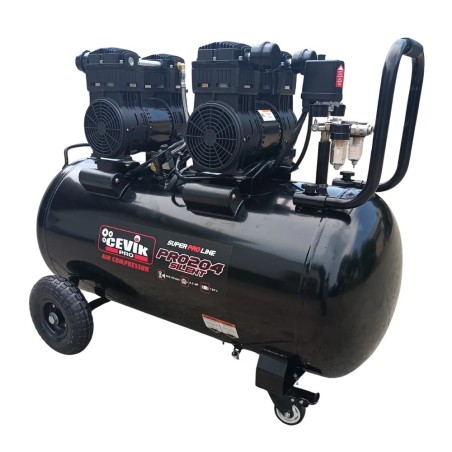 COMPRESOR SILENT 180L 4HP S/A CEVIK PRO CA-PRO204SILENT