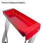 TABURETE ESCALERA ALTA SEGURIDAD ALUMINIO FARAONE TABURETE ESCALERA ALTA SEGURIDAD ALUMINIO FARAONE