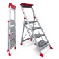 TABURETE ESCALERA ALTA SEGURIDAD ALUMINIO FARAONE