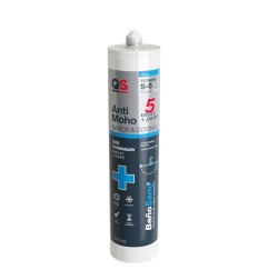 SILICONA ACÉTICA TRANSLÚCIDA BAÑOS Y COCINAS QS 300ML