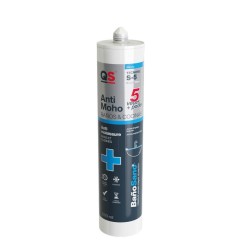 SILICONA ACÉTICA BLANCA BAÑOS Y COCINAS QS 300ML