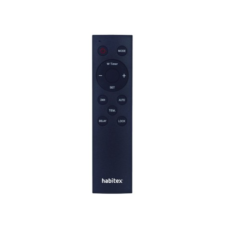 CALEFACTOR SPLIT CON MANDO 2000W HABITEX NEGRO