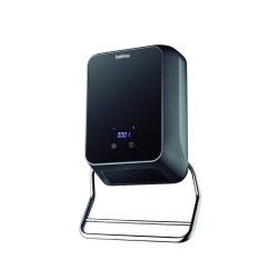 CALEFACTOR SPLIT CON TOALLERO 2000W HABITEX NEGRO