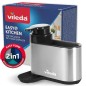 DISPENSADOR JABÓN FREGADERO INOX VILEDA