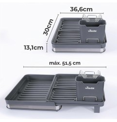 ESCURREPLATOS EXTENSIBLE CUBIERTOS VILEDA