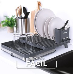 ESCURREPLATOS EXTENSIBLE CUBIERTOS VILEDA