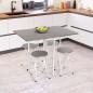 JUEGO DE MESA PLEGABLE Y 4 SILLAS