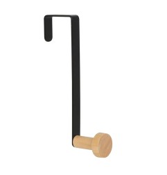 PERCHA METAL PARA PUERTA 1 GANCHO