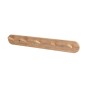 PERCHA BAMBU PARED 5 GANCHOS HABITEX