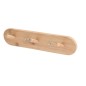 PERCHA BAMBU PARED 3 GANCHOS HABITEX