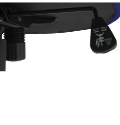 SILLA OFICINA VICTORIA AZUL CON BRAZOS