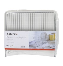 ESCURREPLATOS CROMADO PLEGABLE HABITEX