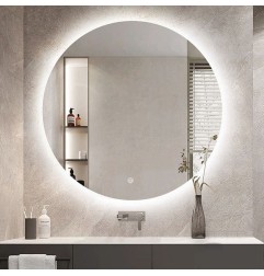 ESPEJO BAÑO REDONDO LED SAORI 60CM
