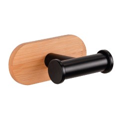 PERCHA INOX. NEGRO TURBO-LOC DUO OREA BAMBOO