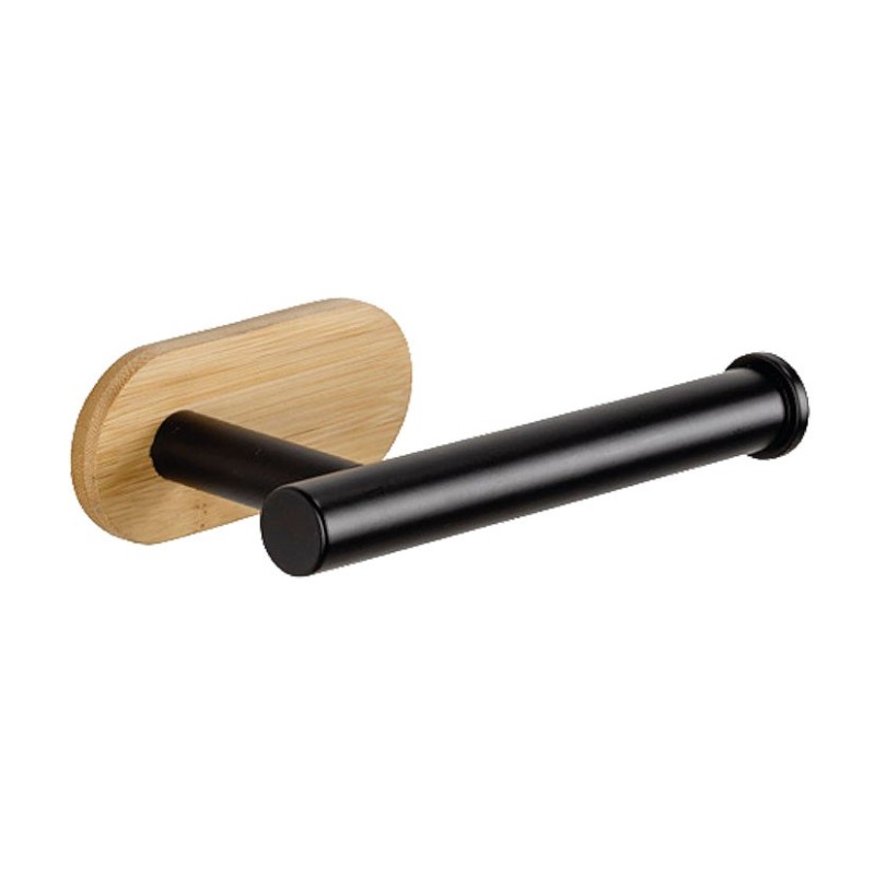 PORTARROLLO INOX. NEGRO TURBO-LOC OREA BAMBOO