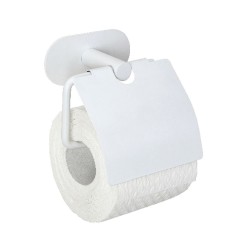 PORTARROLLO C/TAPA INOX TURBO-LOC BLANCO