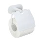 PORTARROLLO C/TAPA INOX TURBO-LOC BLANCO