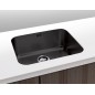 FREGADERO ROMA NEGRO ARENADO 500X400MM PLASTIMODUL