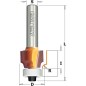 FRESA RADIO CONCAVO C/RODILLO I12.7 D16.7 MANGO 6MM