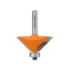 FRESA PARA BISELAR C/RODILLO 45º D31.7 MANGO 6MM