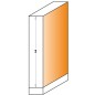 FRESA PARA REFUNDIR CON RODILLO 9.5X25.4MM MANGO 6MM